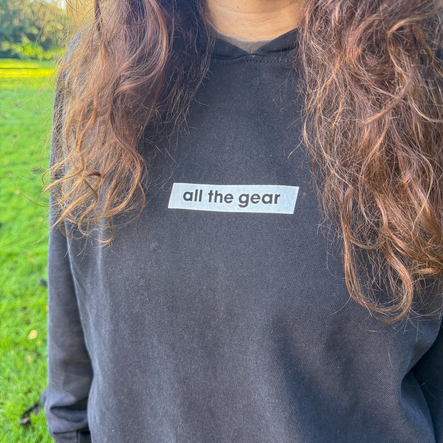 all the gear - oversized hoodie