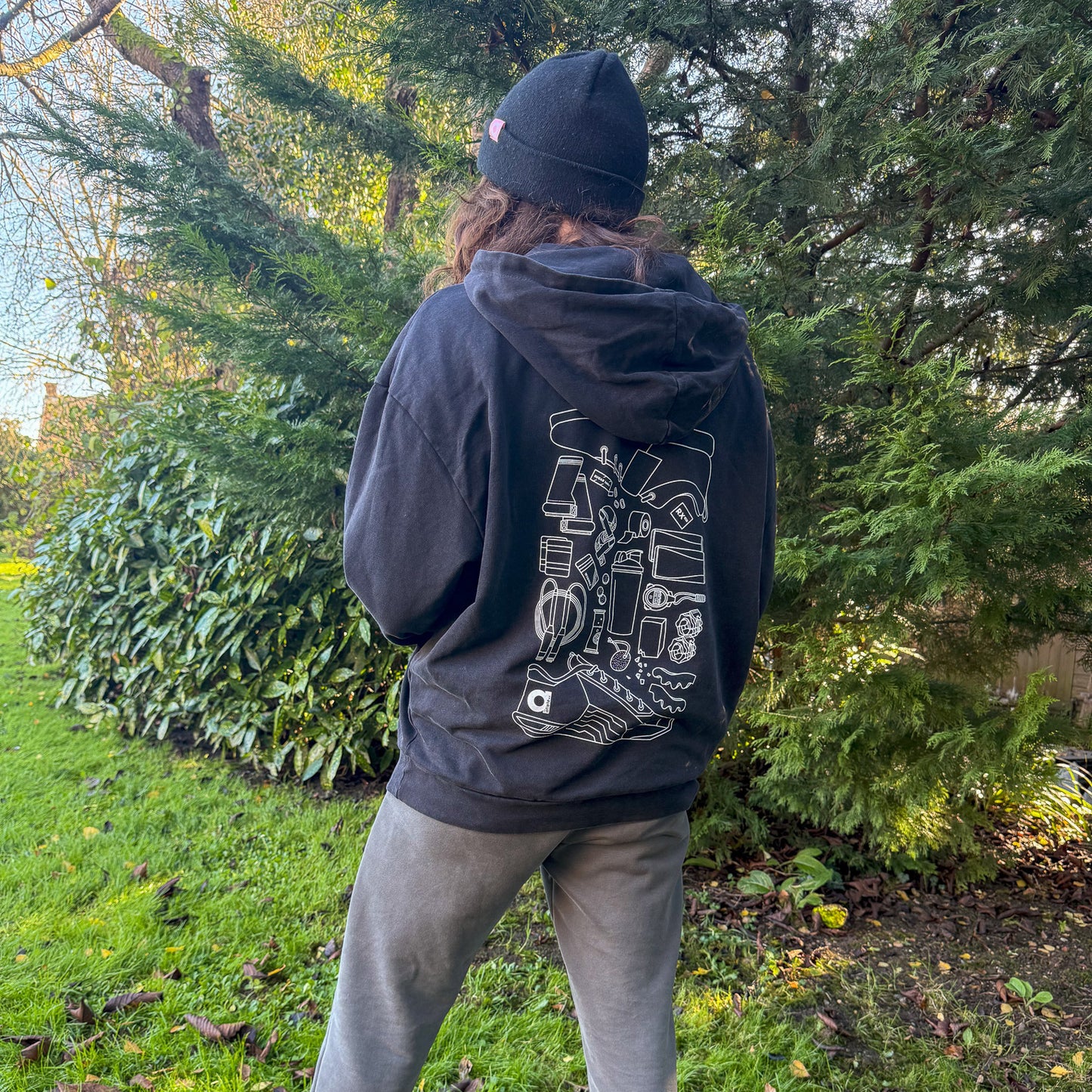 all the gear - oversized hoodie