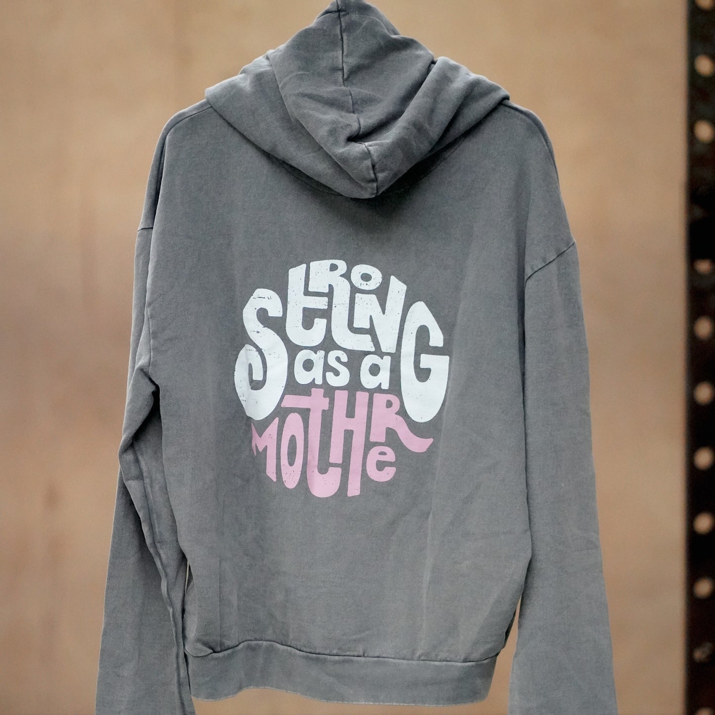 strong as a mother - oversized hoodie