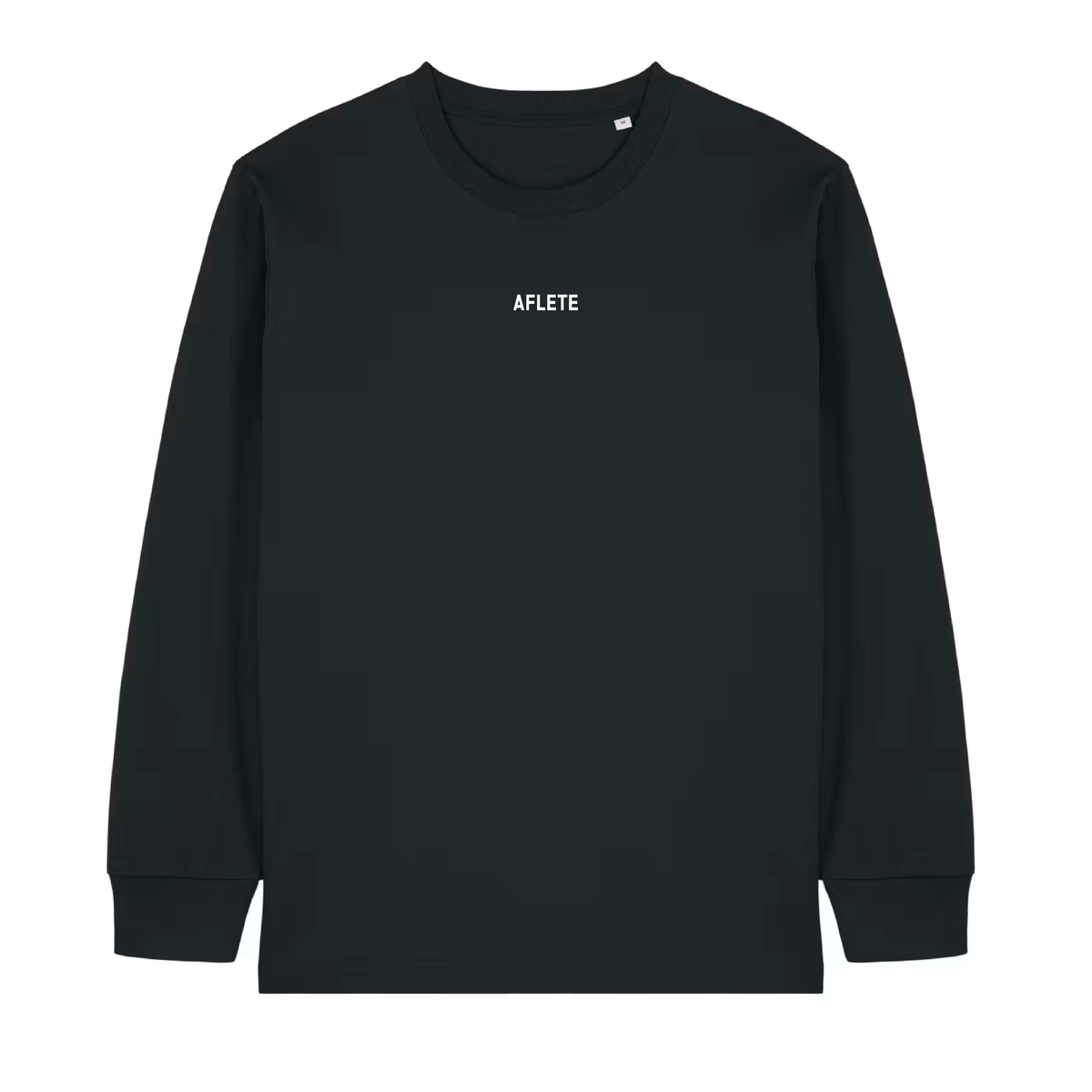 not quite athlete status - oversized heavy longsleeve tee