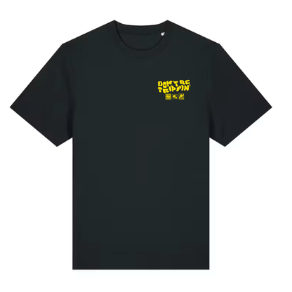don't be trippin' relaxed fit tee - pink/black