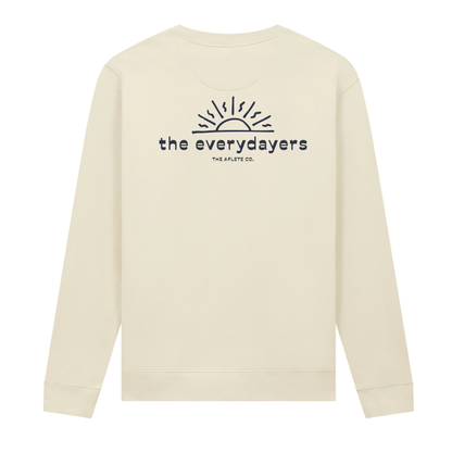 the everydayers sun sweatshirt - bone