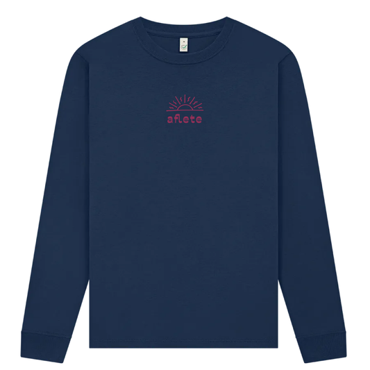 the everydayers sun long-sleeved tee - navy