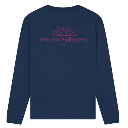 the everydayers sun long-sleeved tee - navy