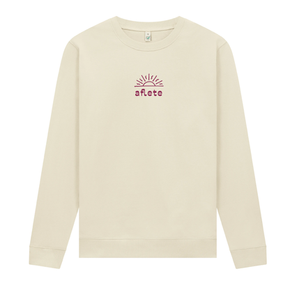 the everydayers sun sweatshirt - bone