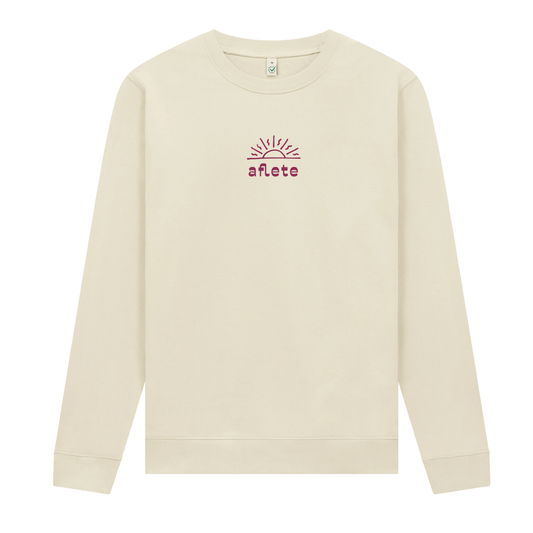 the everydayers sun sweatshirt - bone