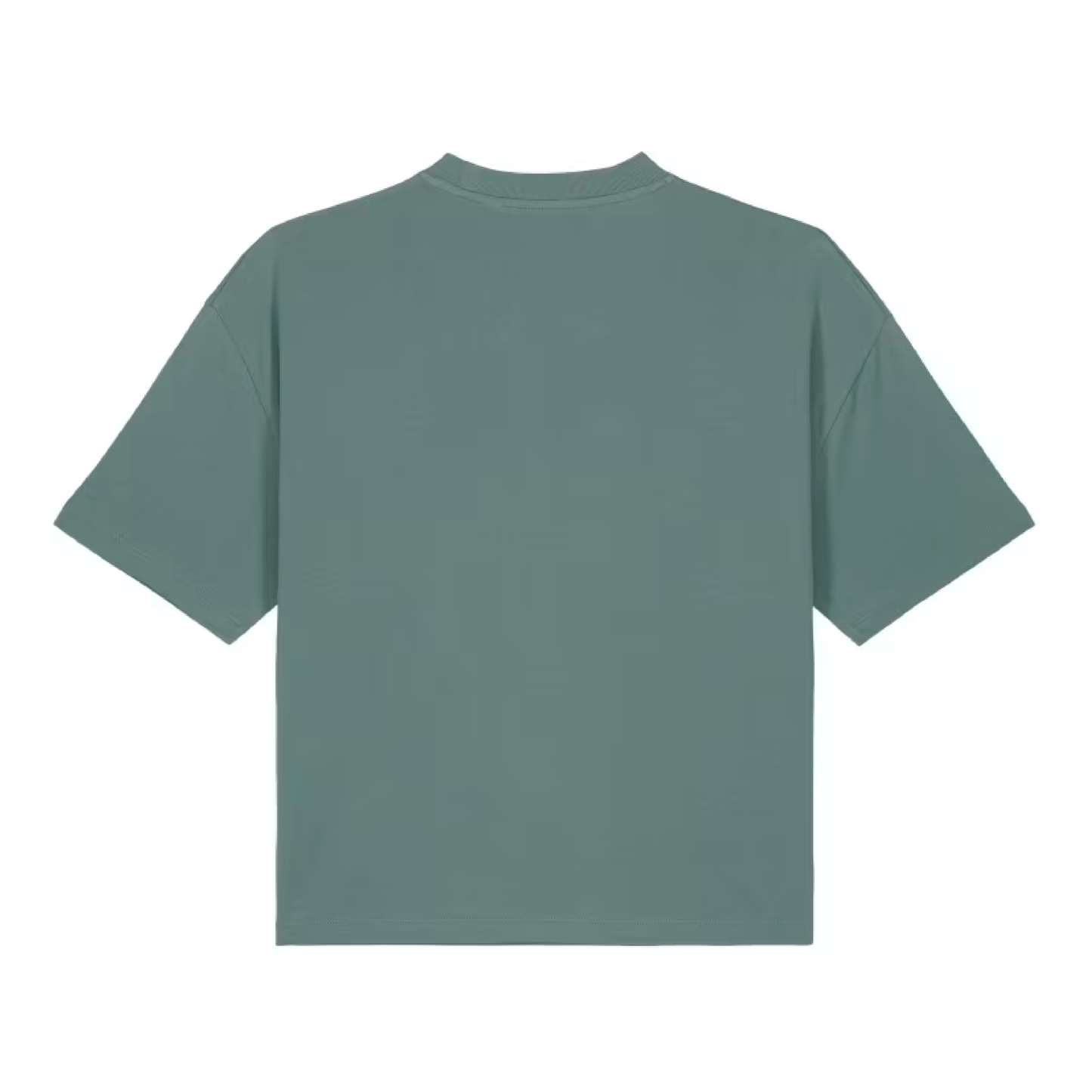 Aflete sun cropped tee – sage green