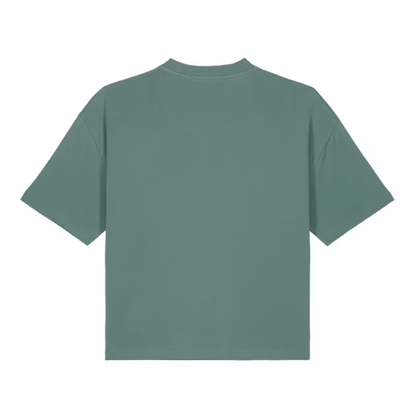 Aflete sun cropped tee – sage green