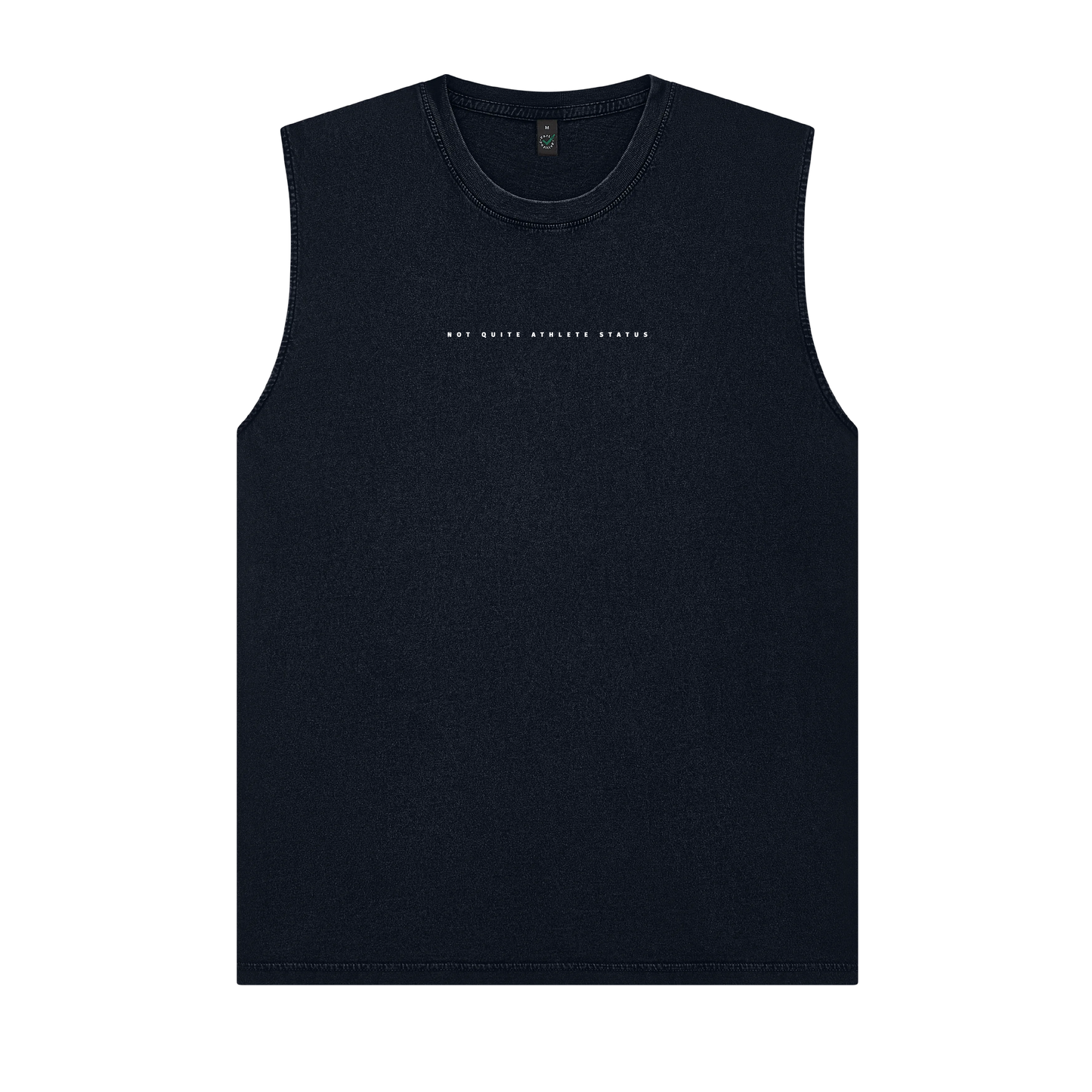 RX(ish) sleeveless oversized tee - stone washed black