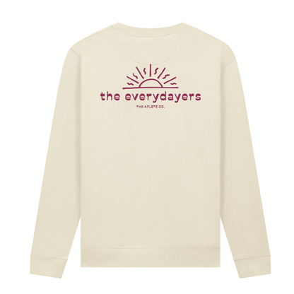 the everydayers sun sweatshirt - bone