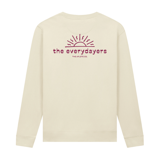 the everydayers sun sweatshirt - bone