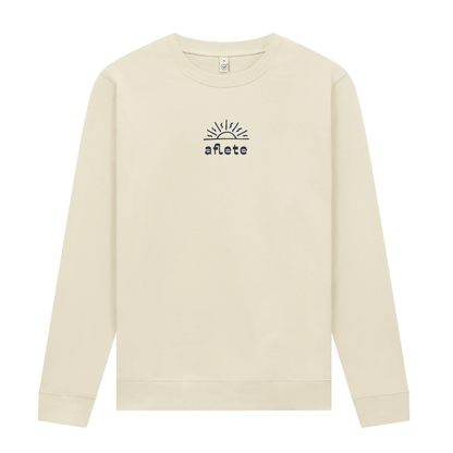 the everydayers sun sweatshirt - bone